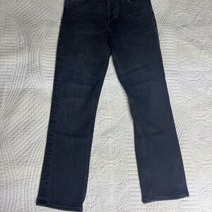 AGOLDE Riley High Rise Straight Crop